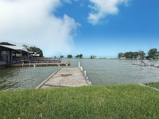 2092 Pelican Isle Dr, Kerens, TX 75144 - dock area featuring a water view