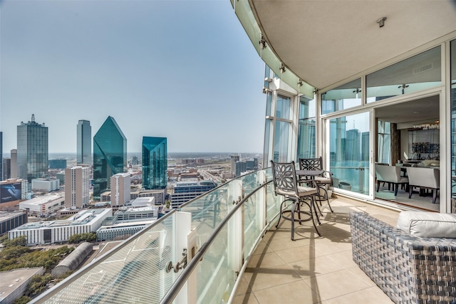 1918 Olive St Unit 3202, Dallas, TX 75201 - balcony with a city view