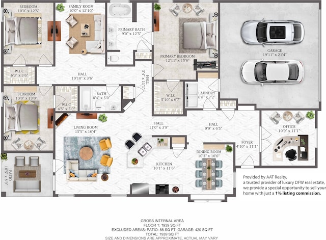 view of layout