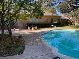 view of pool