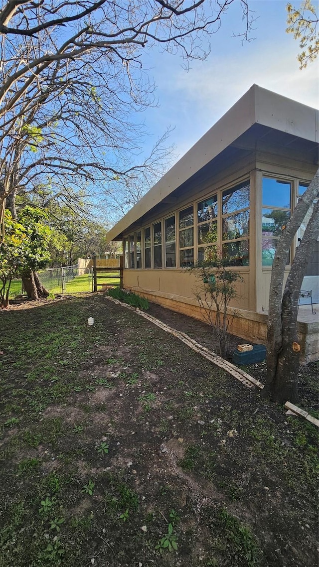 view of property exterior