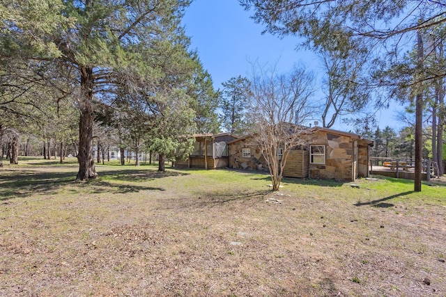 236 Homesite Rd, Pottsboro, TX 75076 - view of green lawn