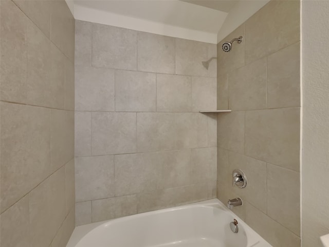 bathroom featuring shower / tub combination