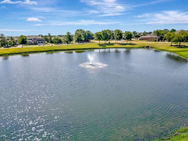 property view of water