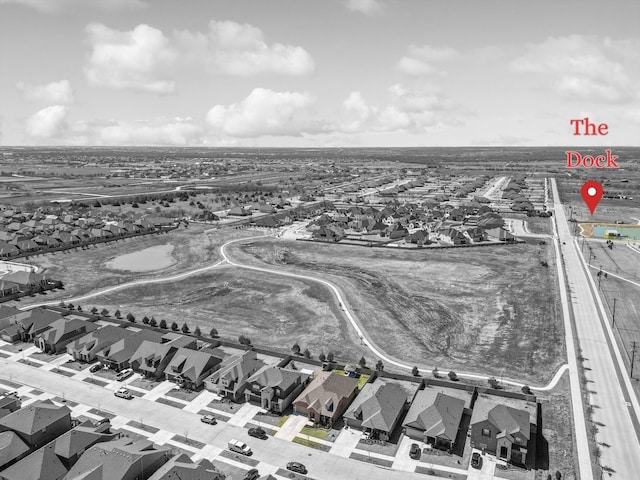 drone / aerial view featuring a residential view