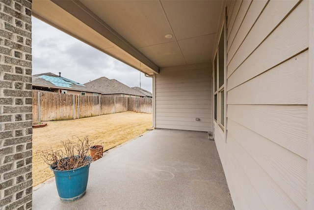 2420 Red Draw Rd, Fort Worth, TX 76177 - view of patio with a fenced backyard