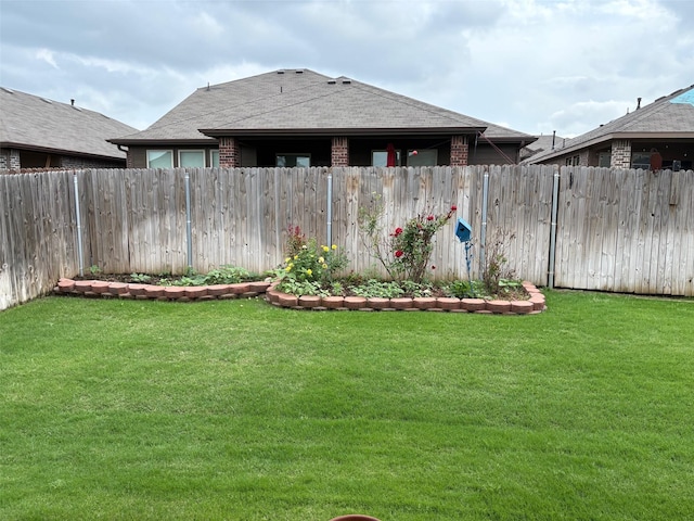 2420 Red Draw Rd, Fort Worth, TX 76177 - view of yard featuring a fenced backyard