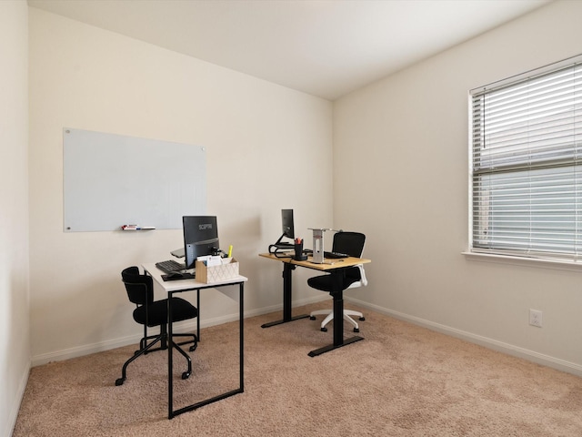 14157 Stallion Ridge Dr, Dallas, TX 75253 - carpeted office featuring baseboards