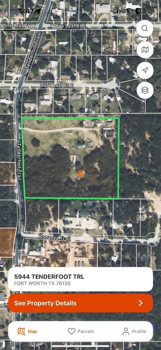 5944 Tenderfoot Trl, Fort Worth TX, 76135 land for sale