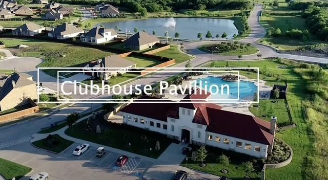 1913 Recioto Dr, Mclendon Chisholm, TX 75032 - bird's eye view of a nearby body of water and a pool
