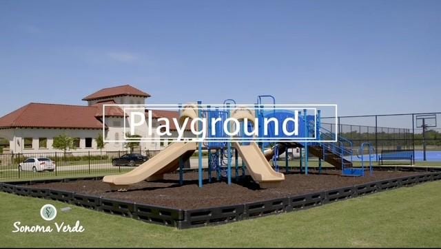 1913 Recioto Dr, Mclendon Chisholm, TX 75032 - communal playground with fence