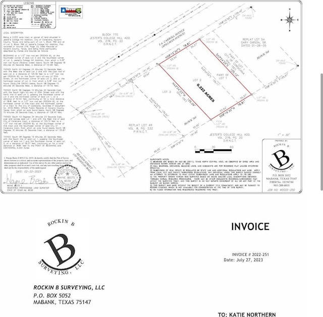 TBD T A Carroll Ave, Corsicana TX, 75110 land for sale