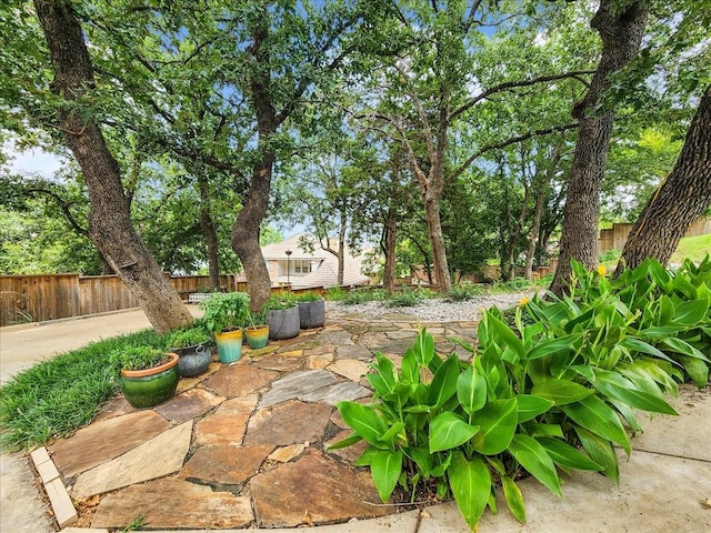 view of patio / terrace with fence private yard