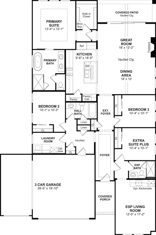 view of layout