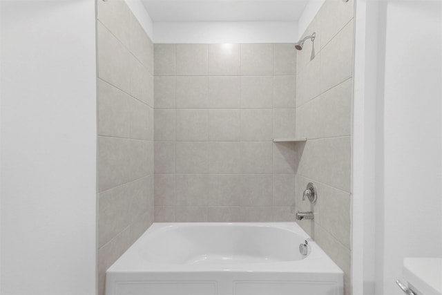 bathroom featuring washtub / shower combination