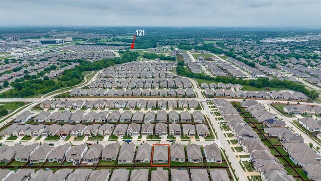 3007 Milton Dr, Melissa, TX 75454 - bird's eye view featuring a residential view