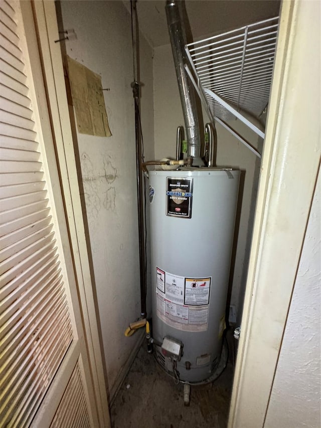 utilities with gas water heater