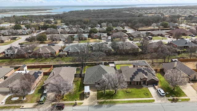 drone / aerial view featuring a residential view