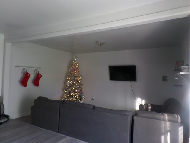 view of living area