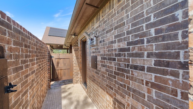 view of patio / terrace with fence