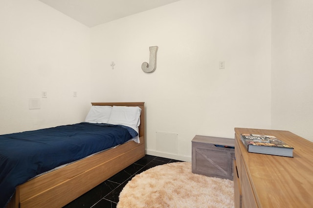 view of tiled bedroom