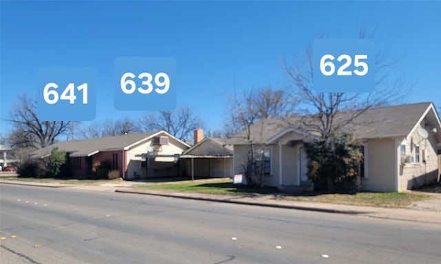 view of ranch-style home