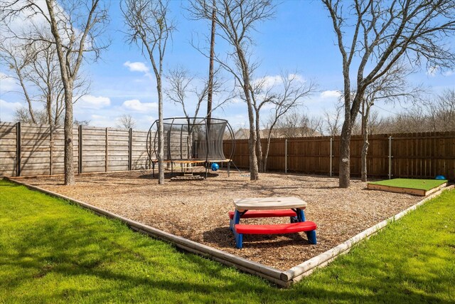 view of shed featuring a fenced backyard