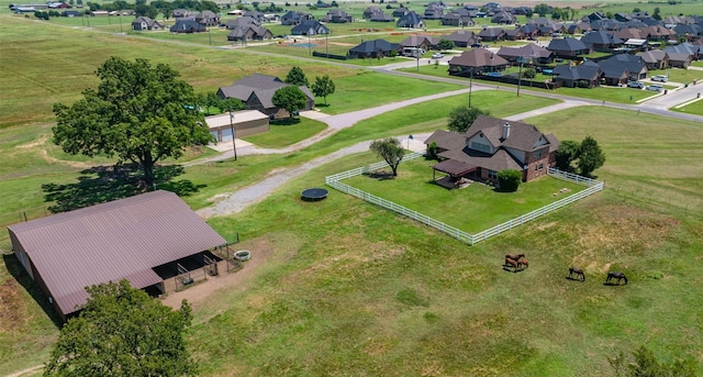 drone / aerial view featuring a residential view