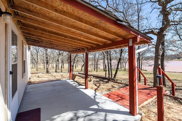 view of patio / terrace