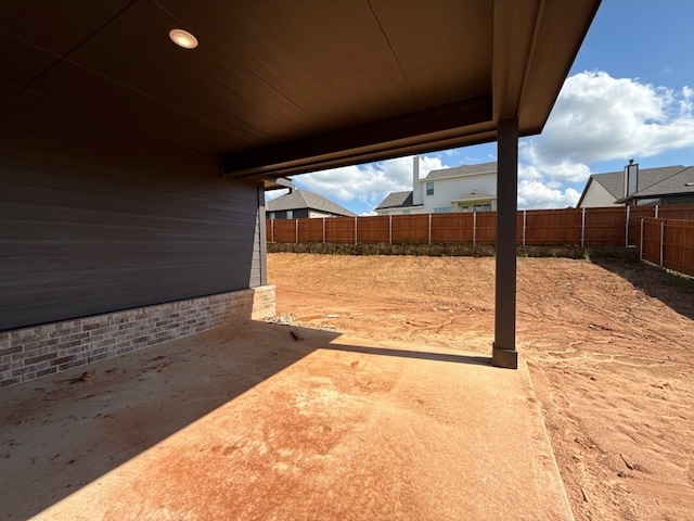 1412 Cedar Trl, Azle, TX 76020 - view of patio featuring fence