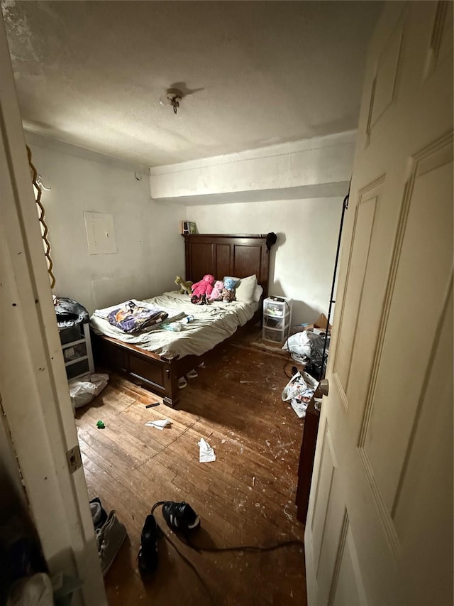 2208 Wagner Ave, Fort Worth, TX 76106 - bedroom with hardwood / wood-style floors