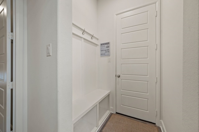 view of mudroom