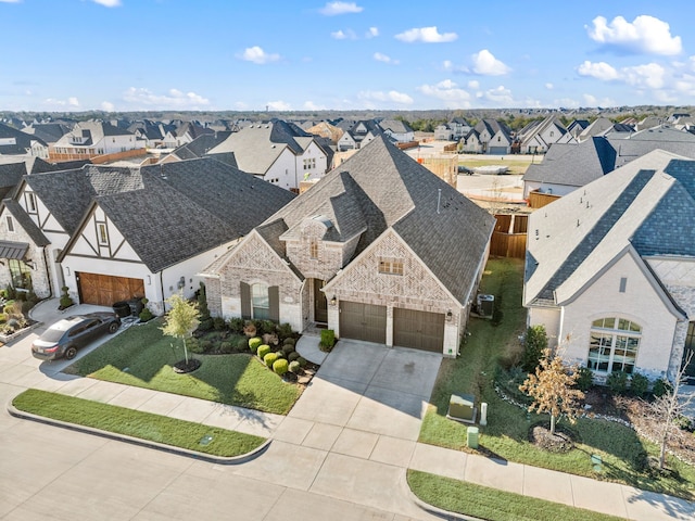 birds eye view of property featuring a residential view