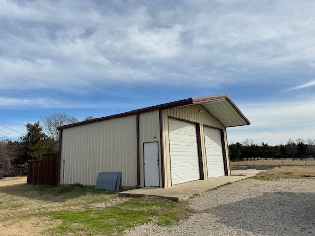 view of outbuilding with an outbuilding