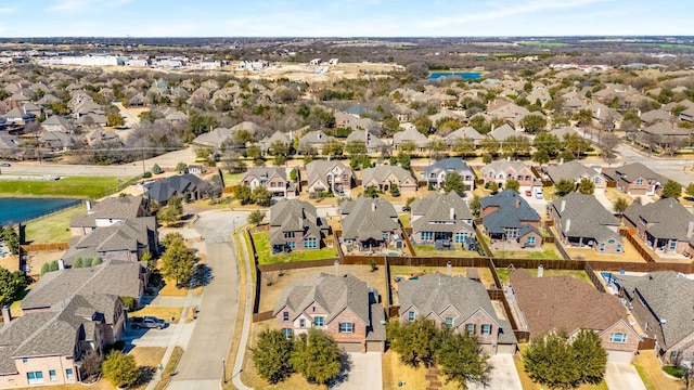 drone / aerial view featuring a residential view