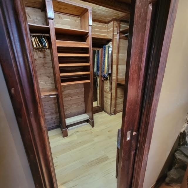 view of closet