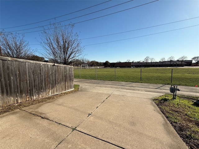 view of street with driveway