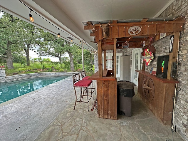 218 Fairview Ct, Decatur, TX 76234 - view of pool with a patio area