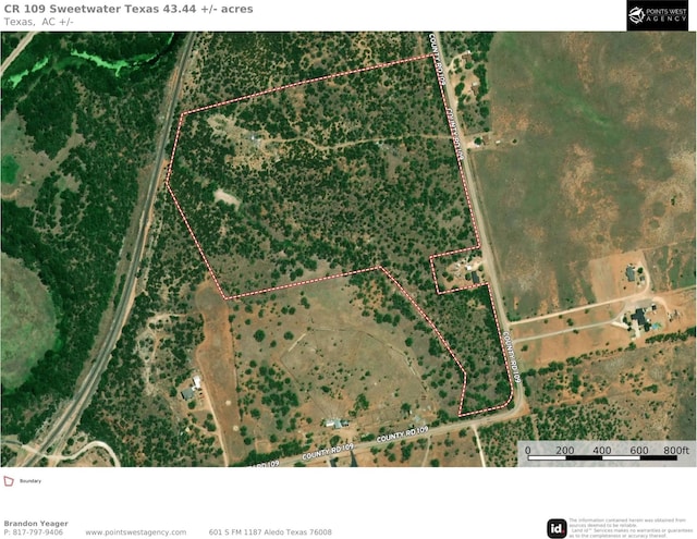 tbd County Road 109, Sweetwater TX, 79556 land for sale