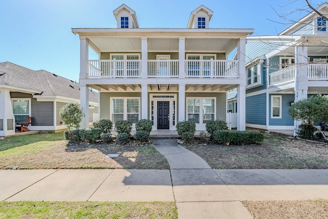 view of front of house featuring a porch