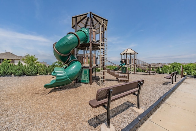 view of communal playground