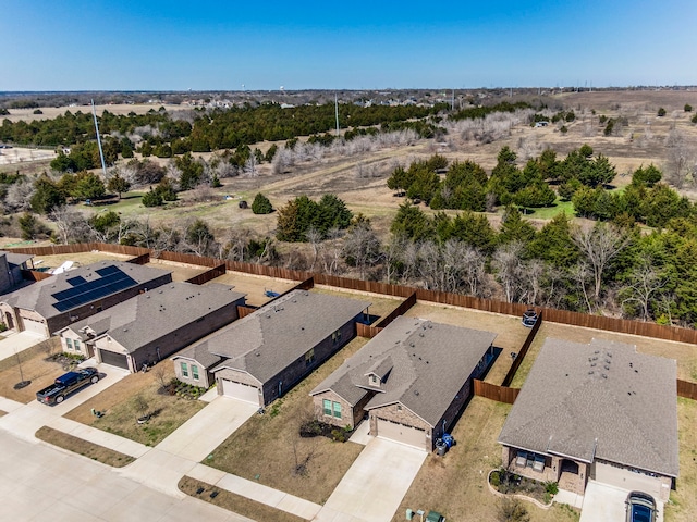 birds eye view of property featuring a residential view