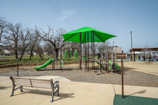 view of community playground