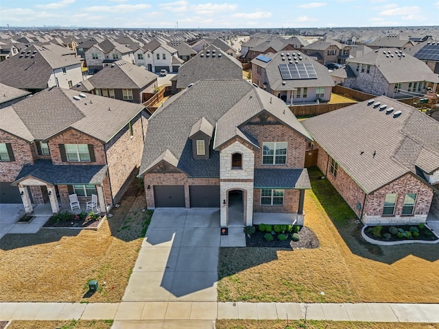 1504 Pleasant Knoll Trl, Aubrey, TX 76227 - drone / aerial view with a residential view
