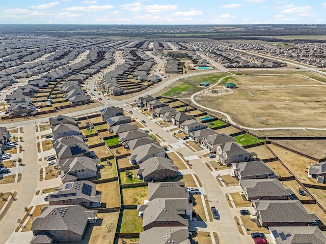 1504 Pleasant Knoll Trl, Aubrey, TX 76227 - bird's eye view with a residential view
