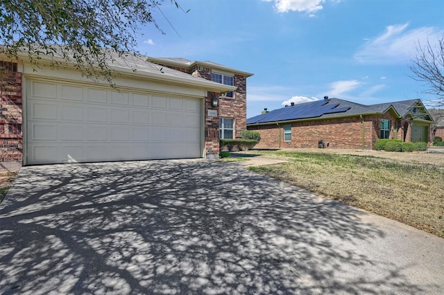 exterior space featuring driveway