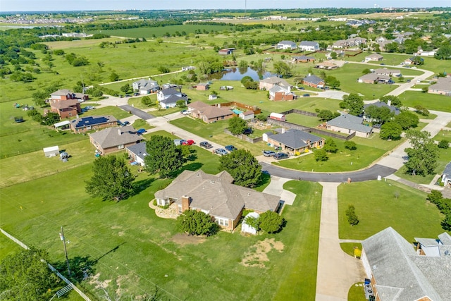 birds eye view of property featuring a residential view