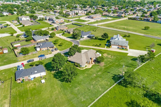 birds eye view of property featuring a residential view