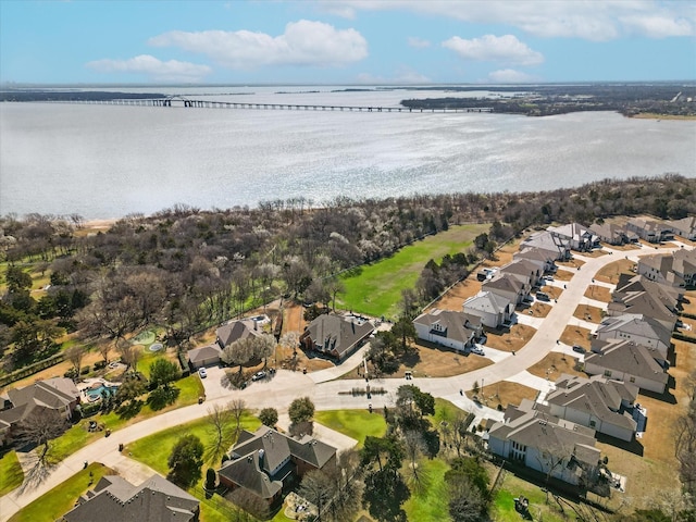 1231 Mcclintock Dr, Shady Shores, TX 76208 - view of property location featuring nearby suburban area and a nearby body of water