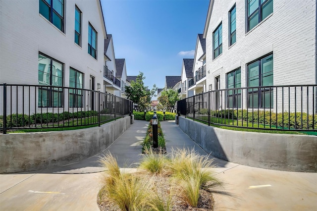 view of community with a residential view